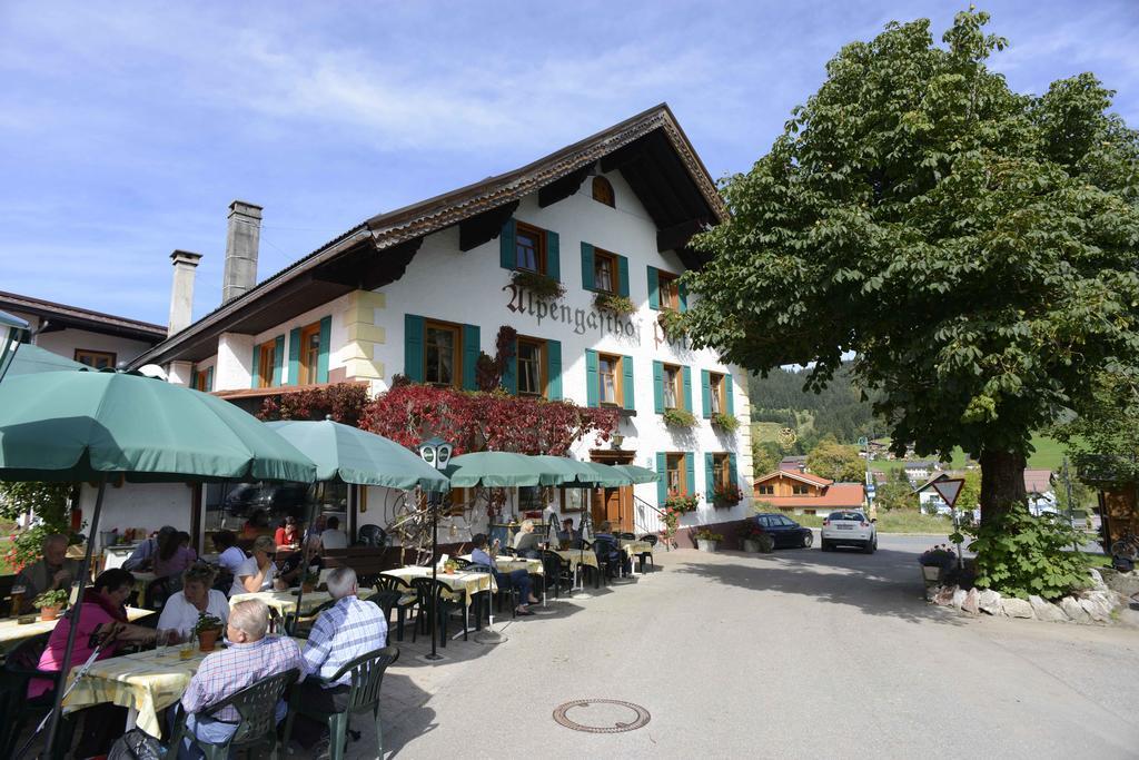 Alpengasthof Zur Post Schattwald Luaran gambar